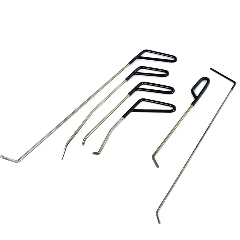 Maintenance Workshop Tools - 6pcs Car Dent Puller Rod Hooks