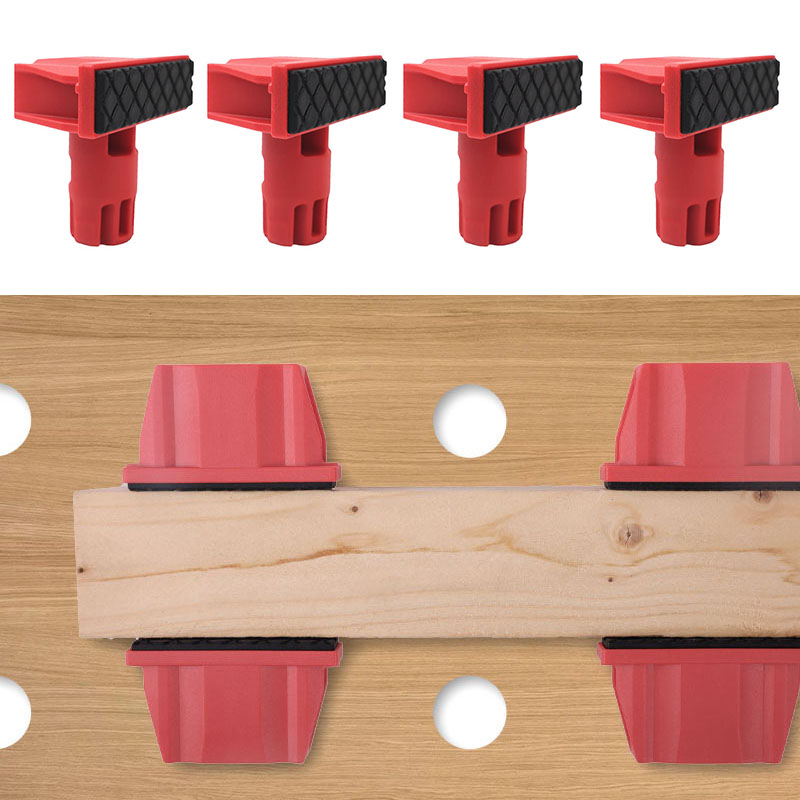 Workshop Tools Wood - 4Pcs Plastics Bench Dogs, 20mm Diameter