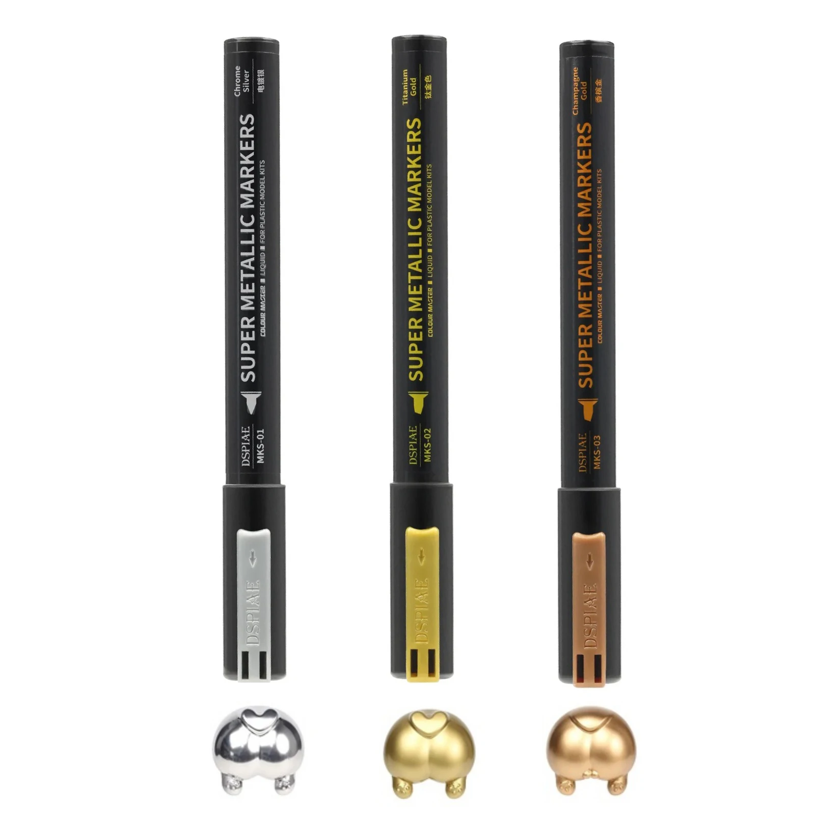 Workshop Tools Wood - DSPIAE MKS Super Metallic Color Markers