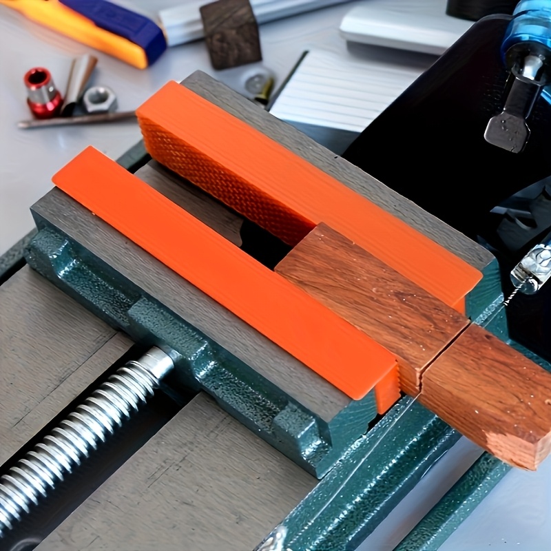 Common Tools In Workshop - Nylon Bench Vise Jaw Pads Protective