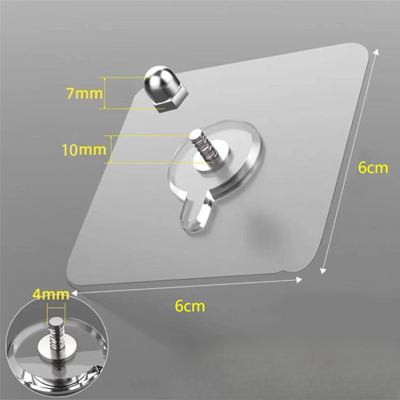 Strong Adhesive Wall Hooks Hom - Screw Organizer Kit review and price