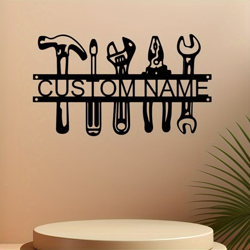 Customized Name Industrial Sty - Tools Name In Workshop review and price