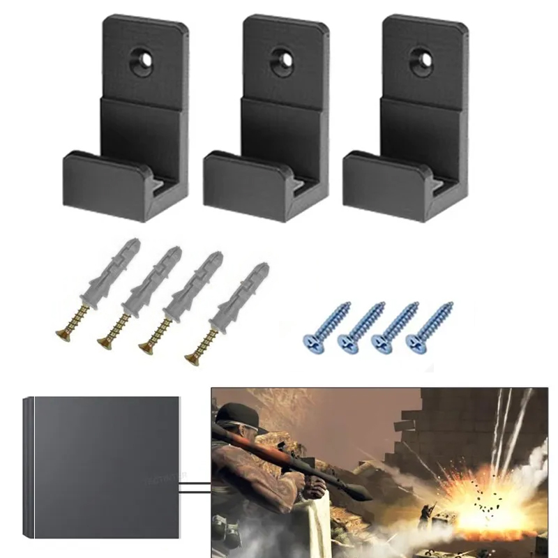 Wall Mount Holder For PS4 Cons - Screw Organizer Kit review and price