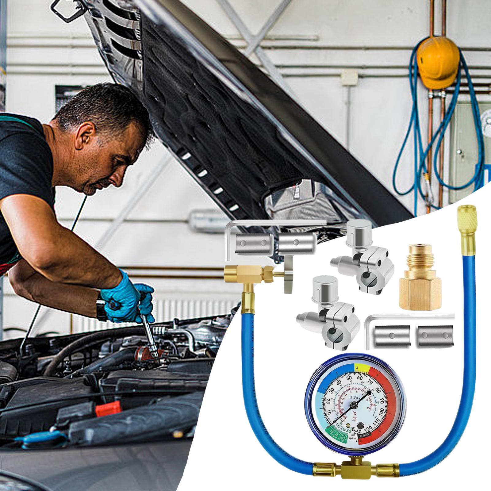 R134A Refrigerant Recharge Kit - Maintenance Workshop Tools review and price