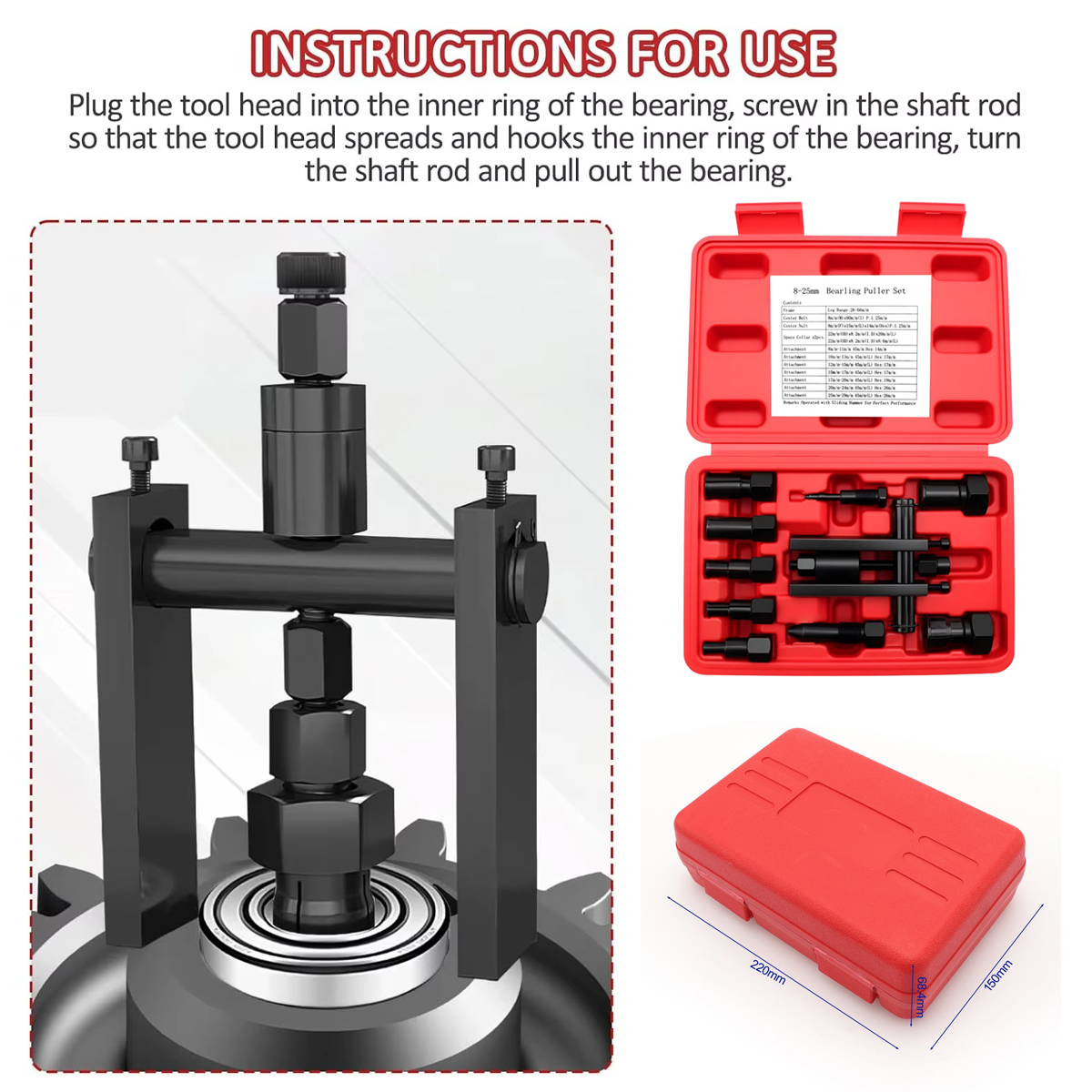 10PCS/Set Motorcycle Bearing P - Maintenance Workshop Tools review and price