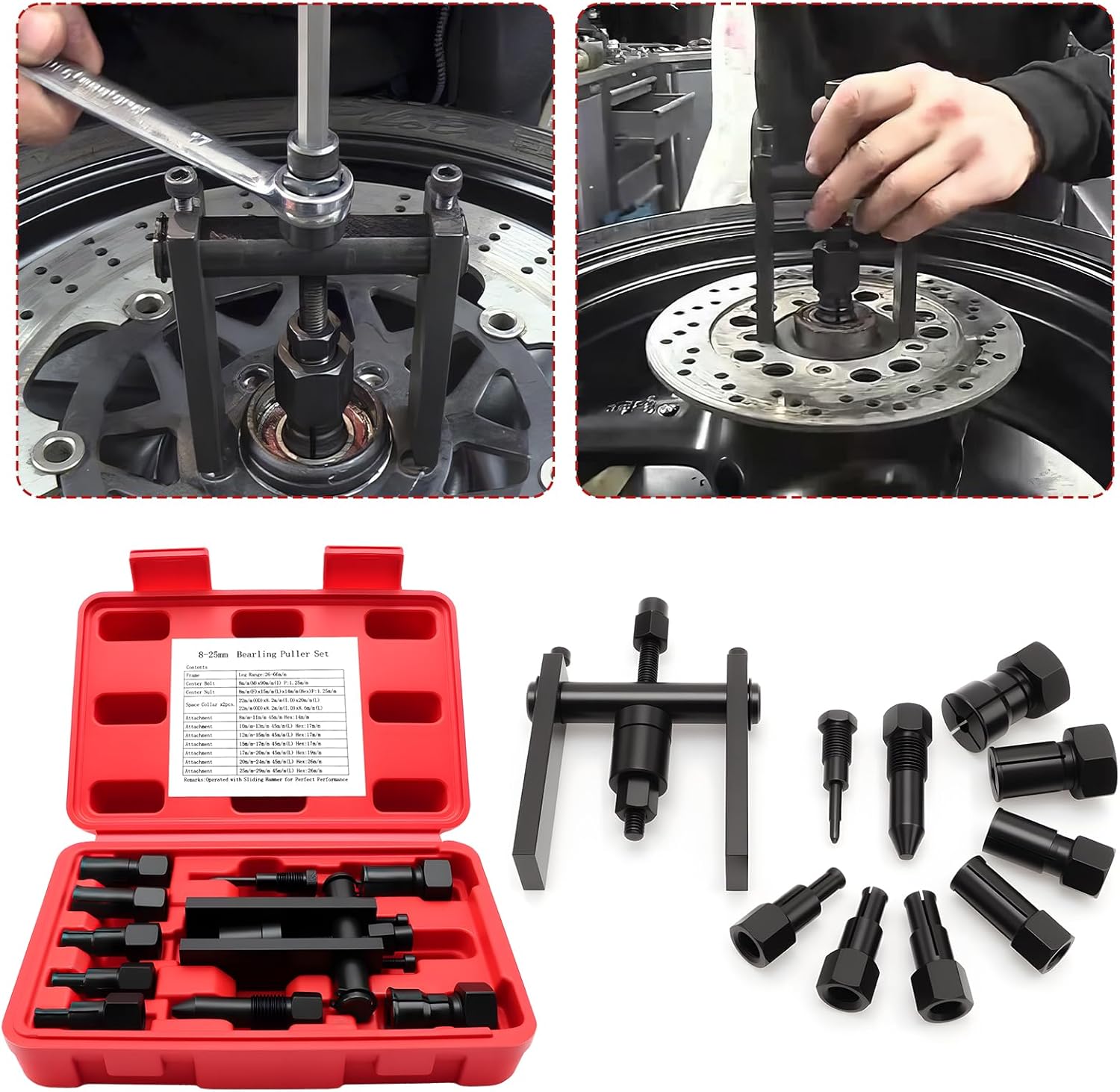 10PCS/Set Motorcycle Bearing P - Maintenance Workshop Tools review and price