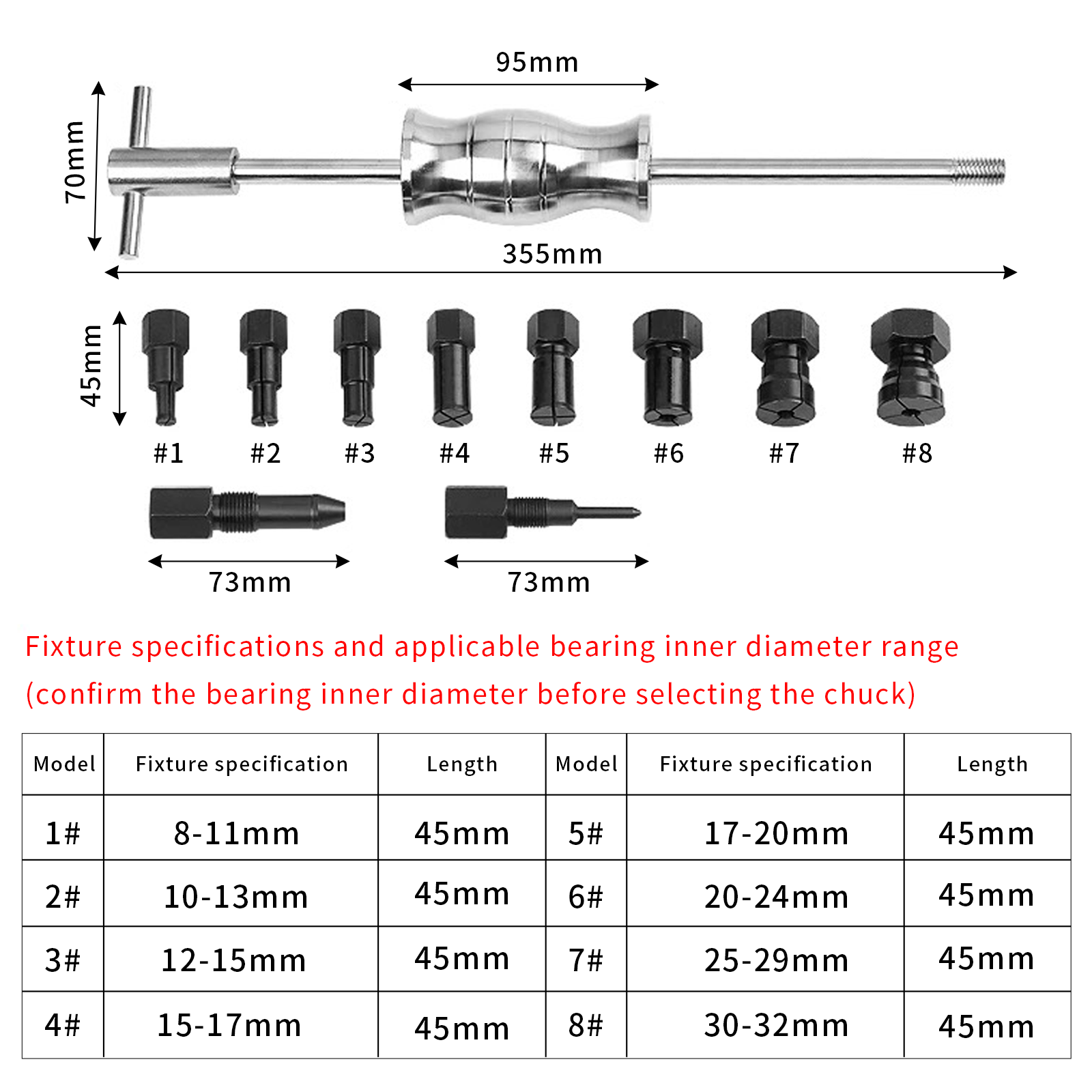 12Pcs/Set Slide Hammer Bearing - Maintenance Workshop Tools review and price