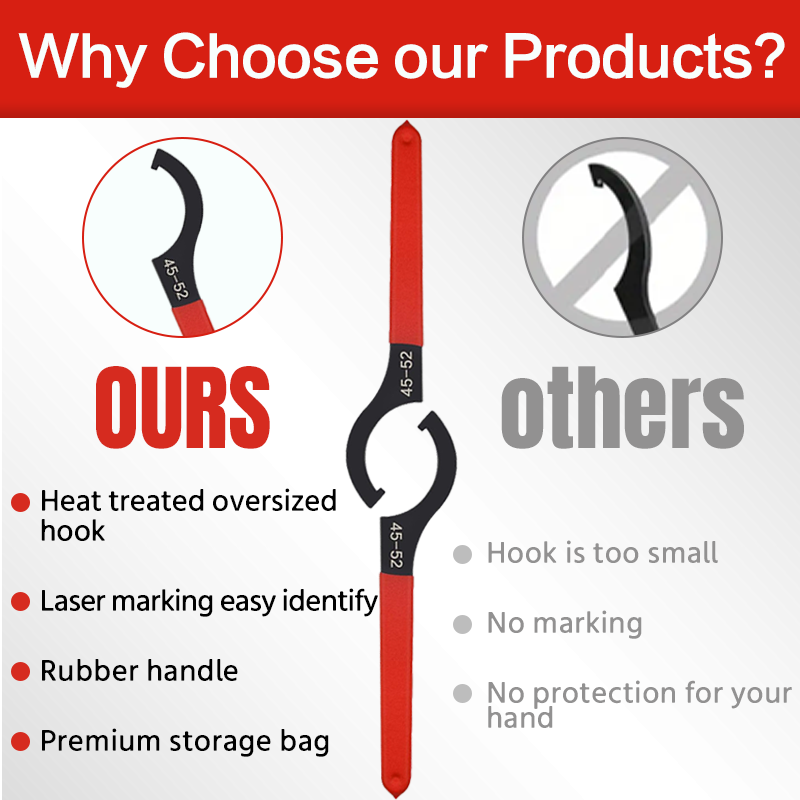 6PCS Half-moon Hook Wrench Non - Maintenance Workshop Tools review and price