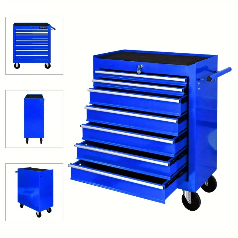 7 Drawers Blue Multifunctional - Car Workshop Tools Kit review and price