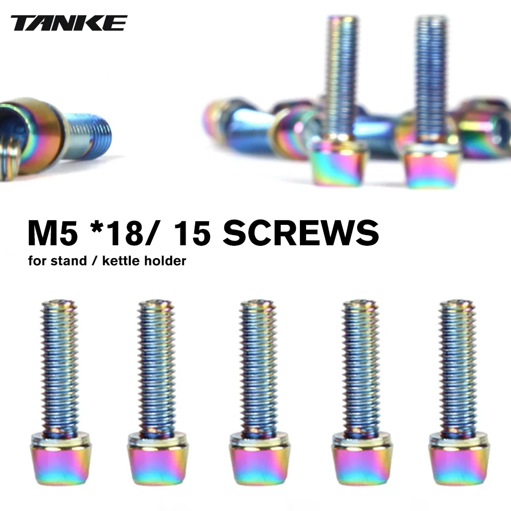 TANKE 6pcs M5 * 18 15mm Bolt S - Screw Organizer Kit review and price