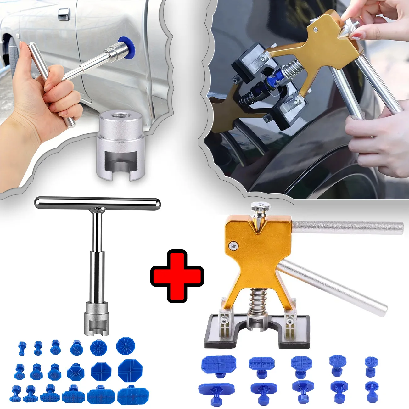 Paintless Dent Removal Tool Ki - Car Workshop Tools Kit review and price