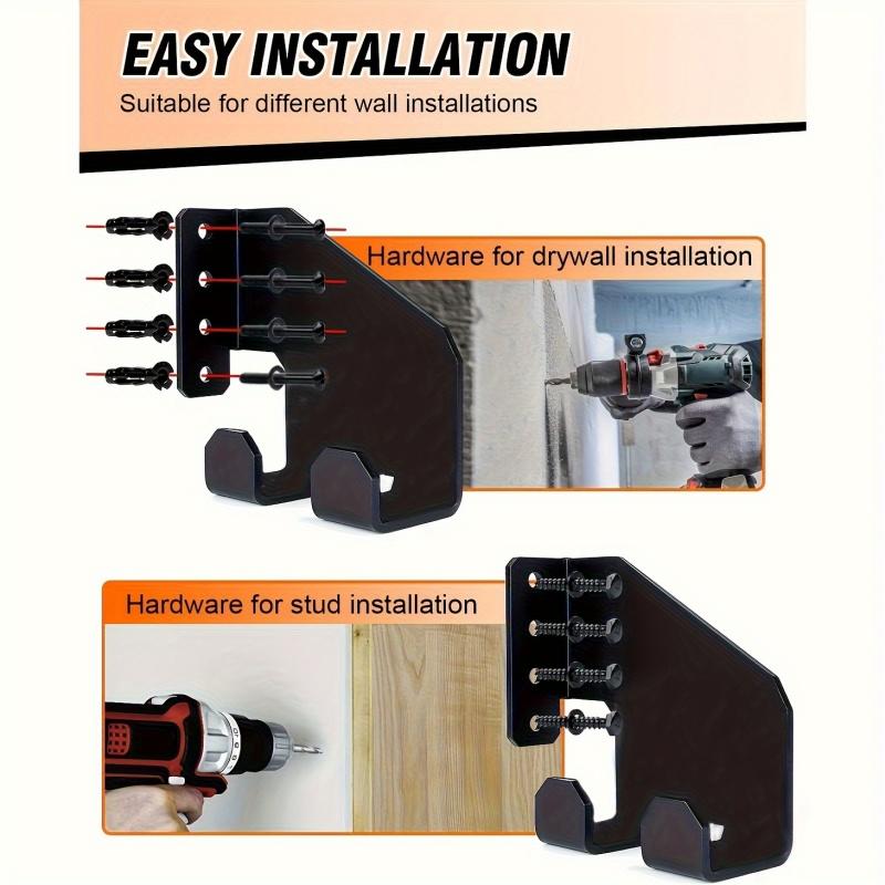 Sturdy Metal Chainsaw Hanger H - Screw Organizer Kit review and price
