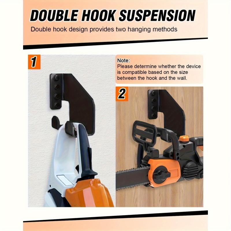 Sturdy Metal Chainsaw Hanger H - Screw Organizer Kit review and price