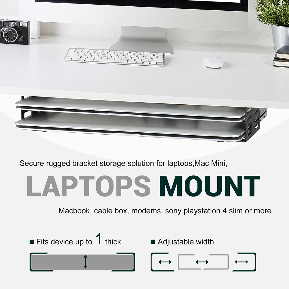 Under Desk Double Decker Lapto - Screw Organizer Kit review and price