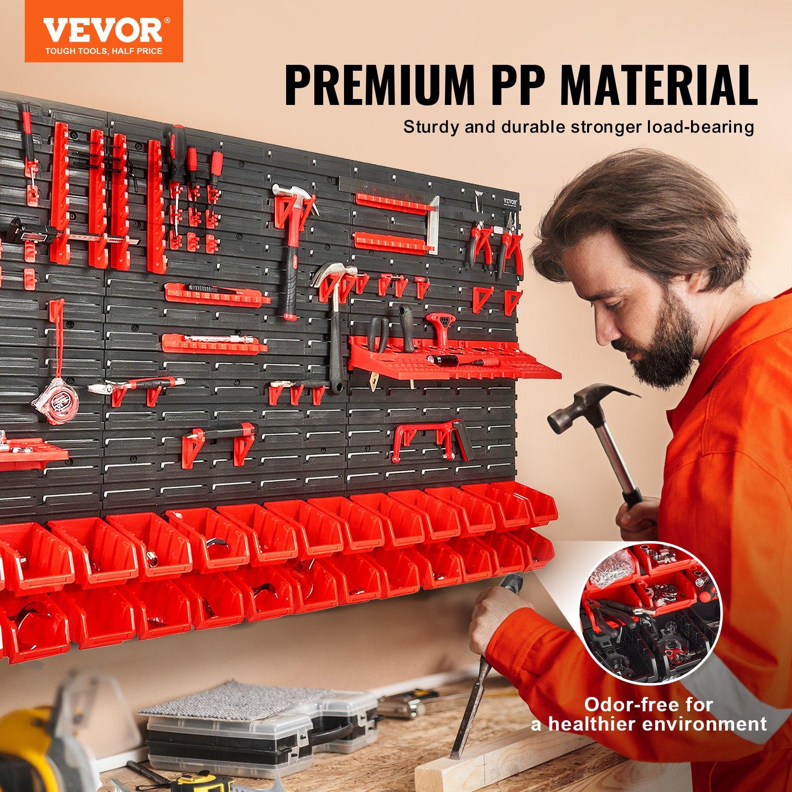 Wall Mounted 30-Bin Hardware O - Workshop Tools Wood review and price