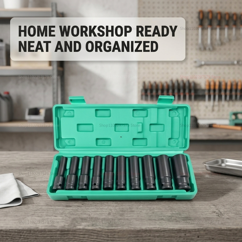 10pcs Socket Wrench Set 8-24mm - Car Workshop Tools Kit review and price