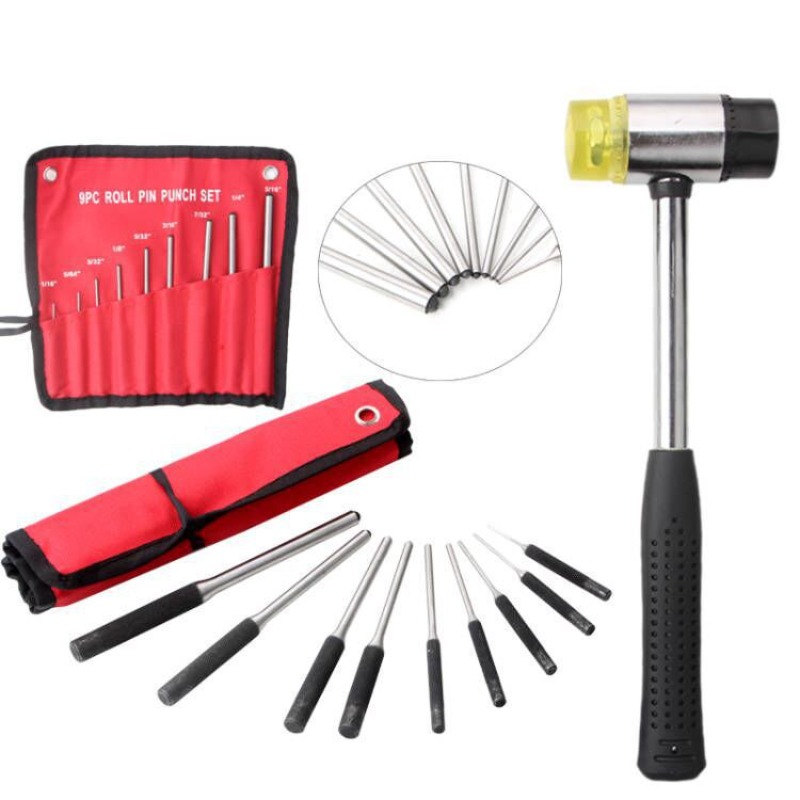 Professional 9Pcs Roll Pin Pun - Maintenance Workshop Tools review and price
